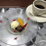 ステーキ なかお - デザート、コーヒー