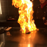 ステーキ なかお - ファイヤー