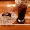 Sumibi Baisen Kohirin - ケーキセット（1250円税込）ロールケーキとアイスコーヒー
