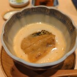 鮨 はしもと - トウモロコシの茶碗蒸し