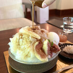 Nihoncha Kimikura - ・絹氷 くきほうじ茶と無花果 1,400円/税込