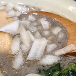 烈志笑魚油 麺香房 三く - 