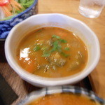 上亀 - 豆と野菜のカレー