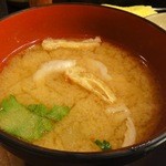 銀平 - 味噌汁は具沢山