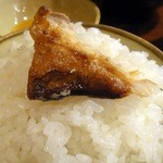 銀平 - 2012.10焼魚定食　鮭ハラス２尾と鯖塩焼き半身