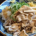 丸亀製麺 - 「鬼おろし豚しゃぶぶっかけ（並）」740円