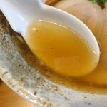 麺天　湯気家 - スープ