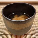 御料理 寺沢 - 大和蜆の味噌汁