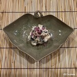 御料理 寺沢 - ブルーベリーの白和え
