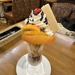 レストランBON - チョコレートパフェ(裏)