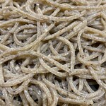 そば くら富 - 入野谷在来種（長野県伊那市）玄ごと挽きぐるみ24メッシュ粗挽き　十割蕎麦