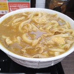 CoCo 이치반야 츠에키 미나미점 - 카레 우동 큰 사이즈에 돼지 샤브샤브 토핑