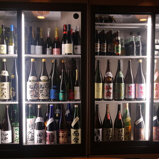The selection of Japanese sake is amazing! Many famous sakes carefully selected and purchased from all over the country!