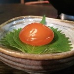 心粋厨房 獬 - 卵の塩漬け・・。
