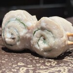 YAKITORI 燃 es - 押岡地鶏笹身紫蘇巻き