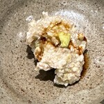 日本橋 蕎ノ字 - 粗挽きの蕎麦がき