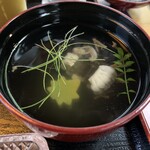 いづ源 - 鱧落としのお吸い物