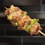 YAKITORI 燃 es - 押岡地鶏ハラミ葉大蒜