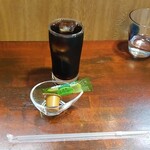 キッチン ブルー グローブ - アフターコーヒー