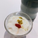 焼鳥 みかど - ・デザート：杏仁豆腐