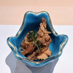 焼鳥 みかど - ・鶏スジの時雨煮