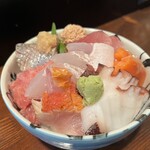 ふくちゃん家 - 本日の海鮮丼