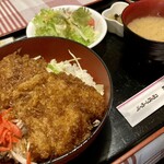 パーラーレストラン モモヤ - 上州名物ソースカツ丼はニコニコ顔になる一品