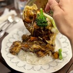 トマト - 和牛ビーフジャワカレー・季節の野菜入り・チーズ入り