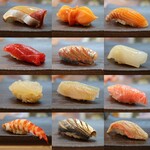 松寿司 - 握り(詳細はクチコミに記載)