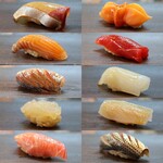 松寿司 - 握り(詳細はクチコミに記載)