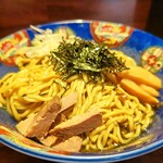 東京煮干屋本舗 - スタンダード油そばスパ増し(カレー味)￥840