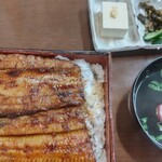 橋本食堂 - 鰻重　特上（二段）　¥3,500