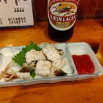 小半 - ハモ湯引きの炙り