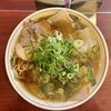 Honke Daiichi Asahi - ラーメン ネギ多め¥850。