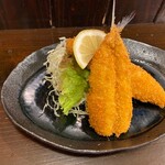 かもめ食堂 - カマスとマアジのフライ