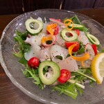 かもめ食堂 - 白身魚のカルパッチョ