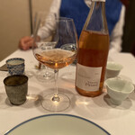 中國菜 奈良町 枸杞 - ロゼも飲んでるやん