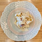 La Stalla - 天然ジロール茸のフェットチーネ