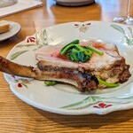 La Stalla - 7人のお客に対してバックリブを豪快に仕入れるのが素晴らしい