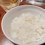 焼肉冷麺やまなか家 - 小ライス￥275