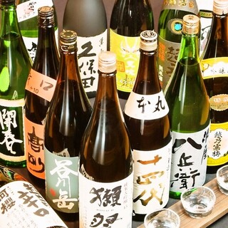 Recommended local sake from all over Japan ◆ Carefully selected sake that goes well with dried fish