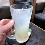 食べ飲み放題 焼肉ダイニング ちからや - 匠の深絞り檸檬（通常450円）