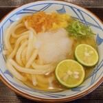 丸亀製麺 - すだちおろし冷かけ