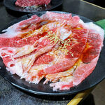 食べ飲み放題 焼肉ダイニング ちからや - ブリスケのすきやき（通常750円）