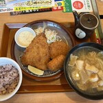 Nanaya - アジフライ＆コロッケ定食