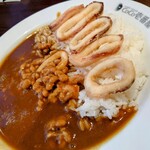 Koko Ichi Banya - 納豆カレー（イカトッピング）　957円