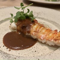 鉄板焼きWAGYU LIVERARY - イセ海老の鉄板焼き