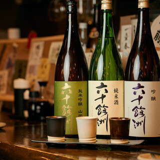 도내에서는 드문 【나가사키의 소주&일본술】. 비와를 사용한 술도◎
