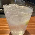 お好み焼き いしり - 麦レモン