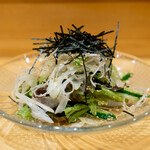 大衆うなぎ酒場 B/FISH - ねぎサラダ